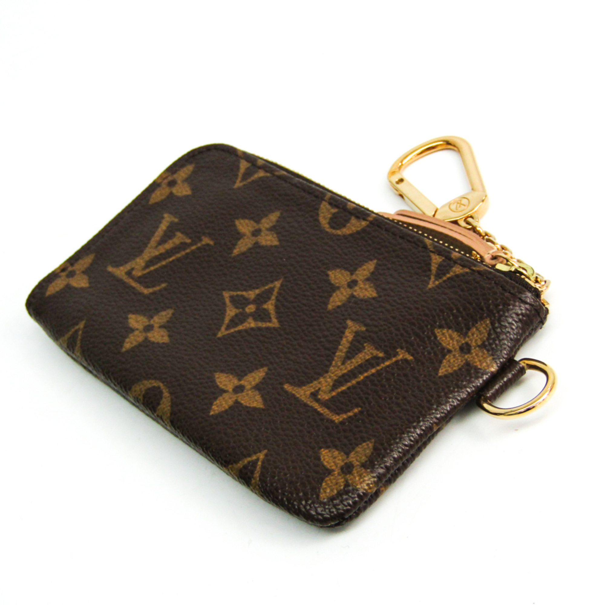 Louis Vuitton Monogram Pochette Cre T & B M58025 Unisex Monogram Coin Purse/coin Case Monogram