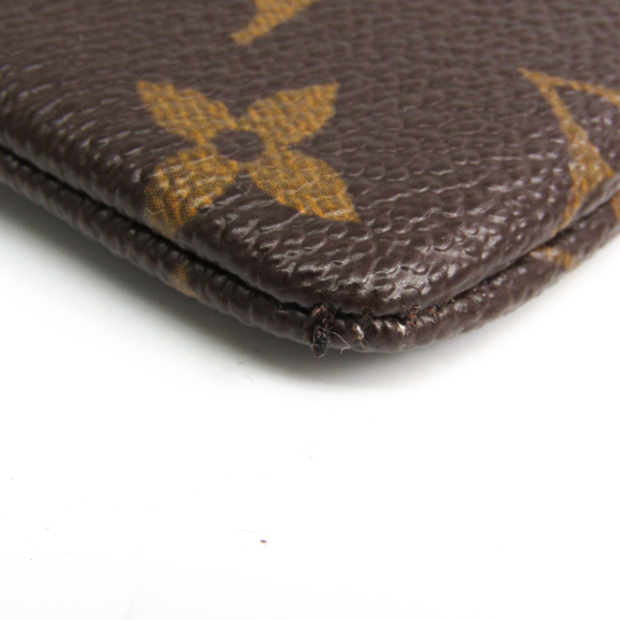 Louis Vuitton Monogram Pochette Cre T & B M58025 Unisex Monogram Coin Purse/coin Case Monogram