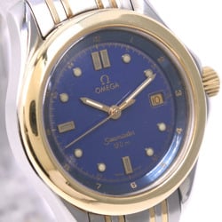 OMEGA Omega Seamaster 120M Combi 2571.50 Stainless Steel Quartz Ladies Blue Dial Watch
