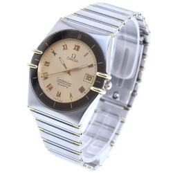 OMEGA Omega Constellation Chronometer Vintage DD3980866 Stainless Steel Silver Quartz Men Gold Dial Watch
