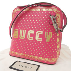 Gucci Handbag Shoulder Bag 2Way GG Supreme Beige Red Pink Canvas Leather  Ladies 409527