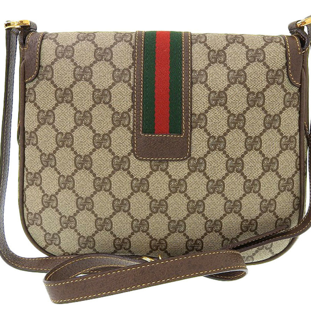 Gucci Pre-Owned GG Shelly Line Shoulder Bag - Farfetch