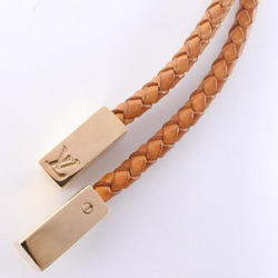 LOUIS VUITTON Louis Vuitton Leather Brown Unisex Belt