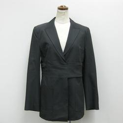 ABAHOUSE Jacket Rayon/Polyester Dark Grey Ladies 2