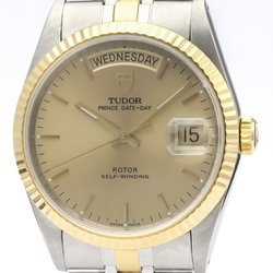 Tudor Prince Date Day Automatic Stainless Steel,Yellow Gold (18K) Men's Dress Watch 76213