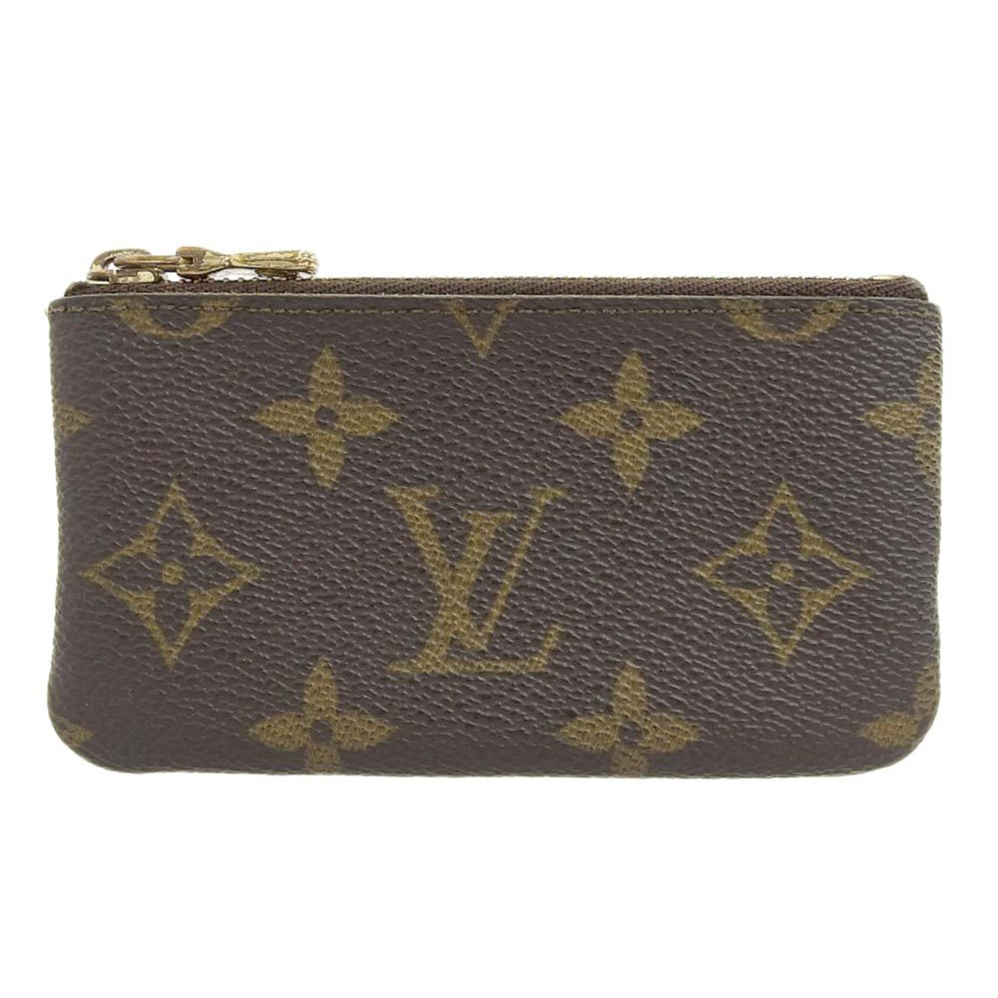 Louis Vuitton LOUIS VUITTON Monogram Pochette Cret Coin Case M62650