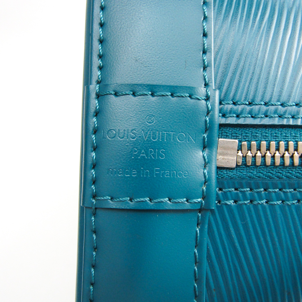 Louis-Vuitton-Epi-Alma-PM-Hand-Bag-Cyan-Blue-M40624 – dct
