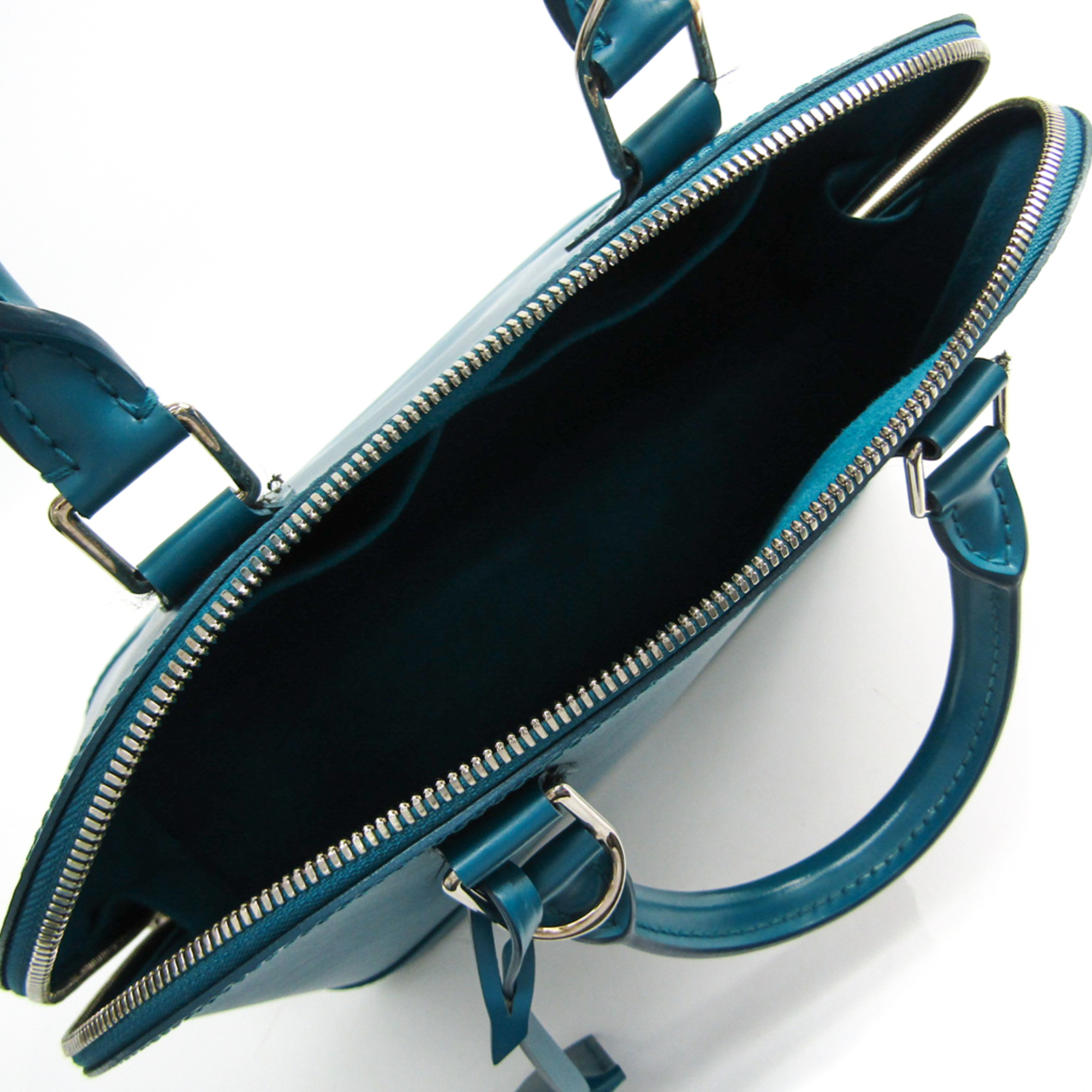 Louis Vuitton Epi ALMA PM M40624 Women's Handbag Cyan