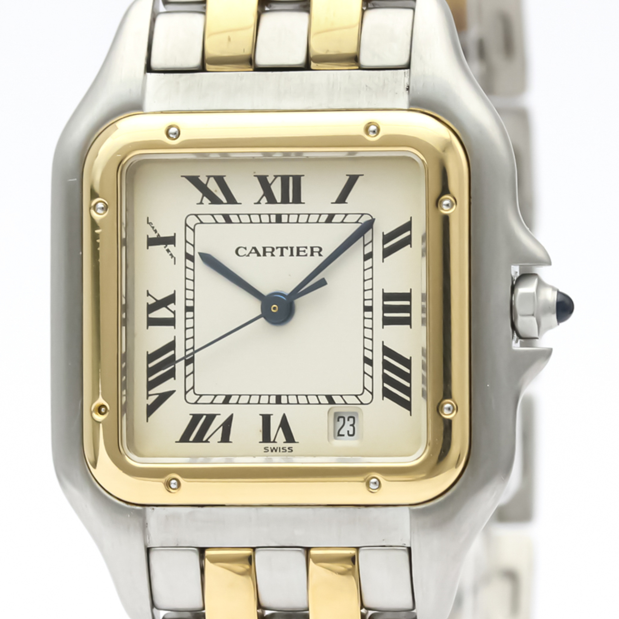 Cartier Panthere De Cartier Quartz Stainless Steel,Yellow Gold (18K) Women's Dress Watch -