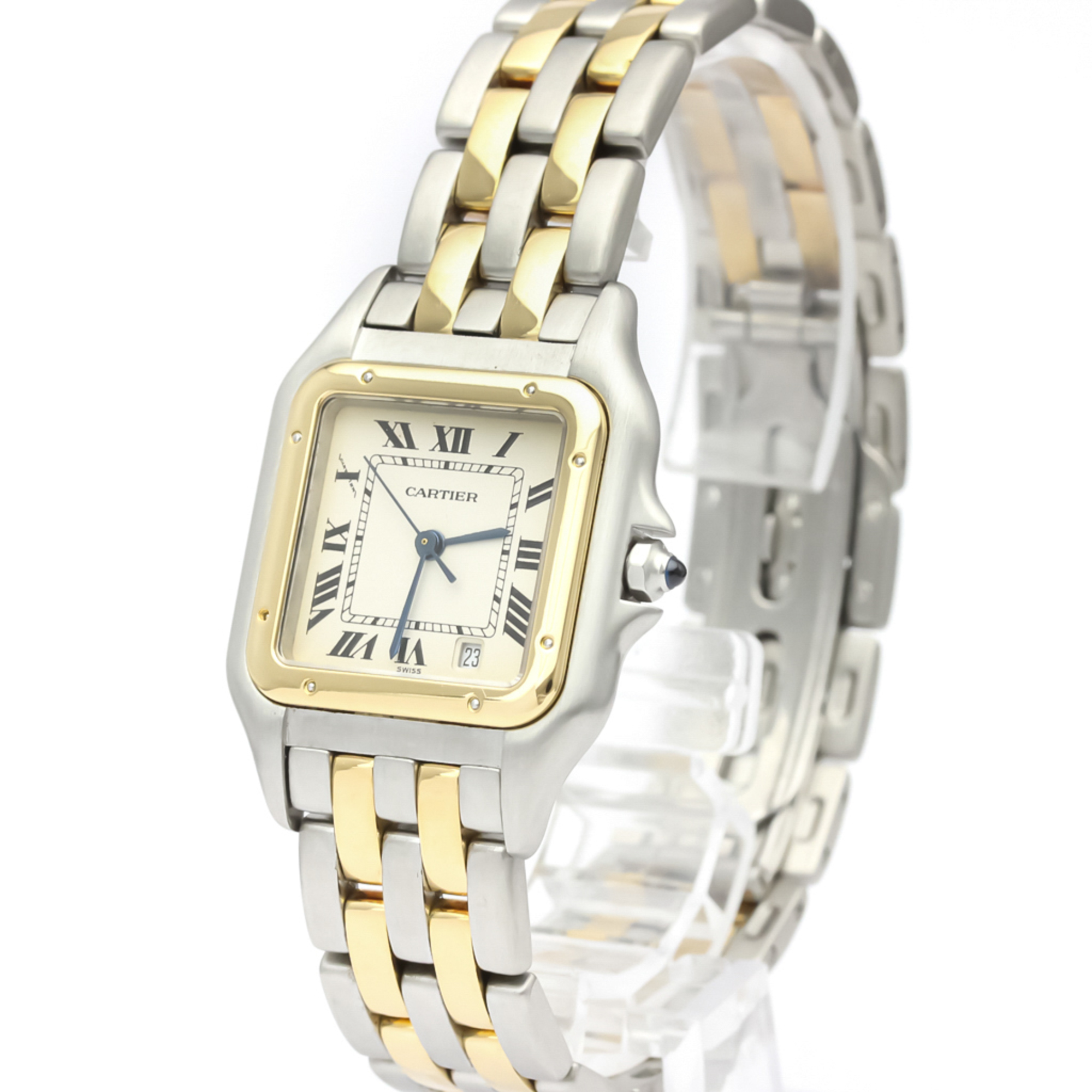 Cartier Panthere De Cartier Quartz Stainless Steel,Yellow Gold (18K) Women's Dress Watch -