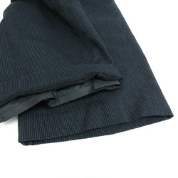 Marc Jacobs Stripe Half Pants Wool/Cotton Black/Blue 2 Ladies