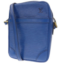 LOUIS VUITTON Louis Vuitton Danube Epiline Shoulder Bag Diagonal Leather Toledo Blue M45635 20200417