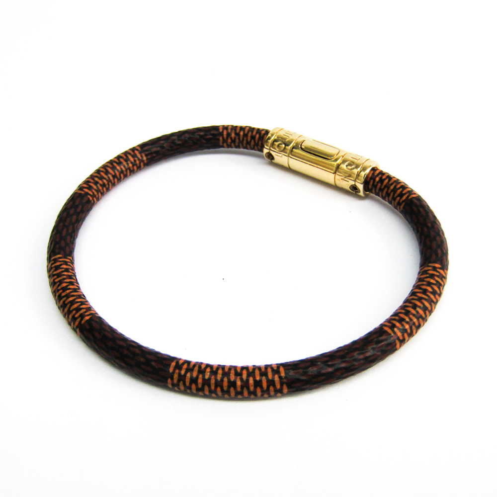 Louis Vuitton Damier Keep-it-bracelet M6139F Damier Canvas Bracelet Ebene