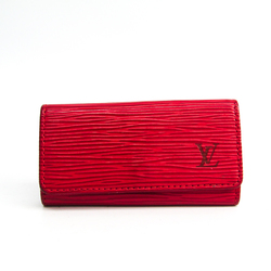 Louis Vuitton Epi Multicle 4 M63827 Unisex Epi Leather Key Case Castilian Red