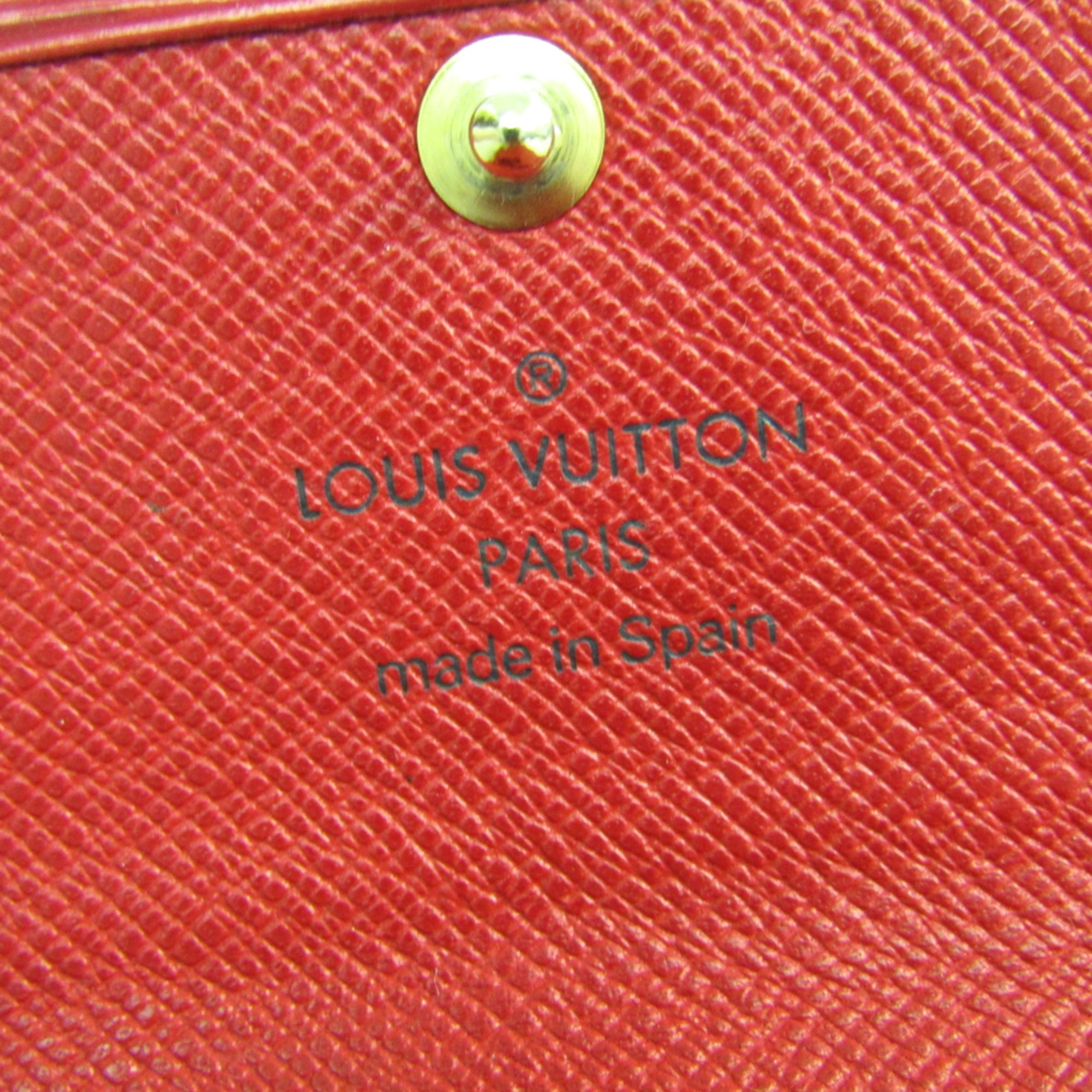 Louis Vuitton Epi Multicle 4 M63827 Unisex Epi Leather Key Case Castilian Red