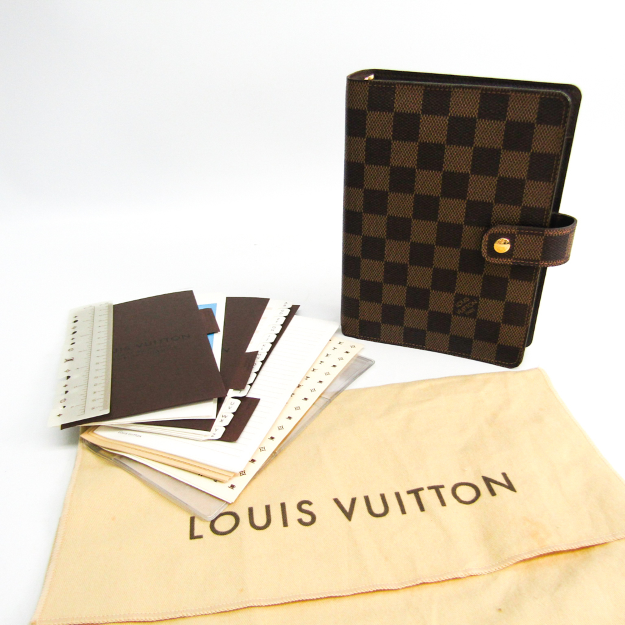 Louis Vuitton Damier Planner Cover Ebene Agenda MM R20240