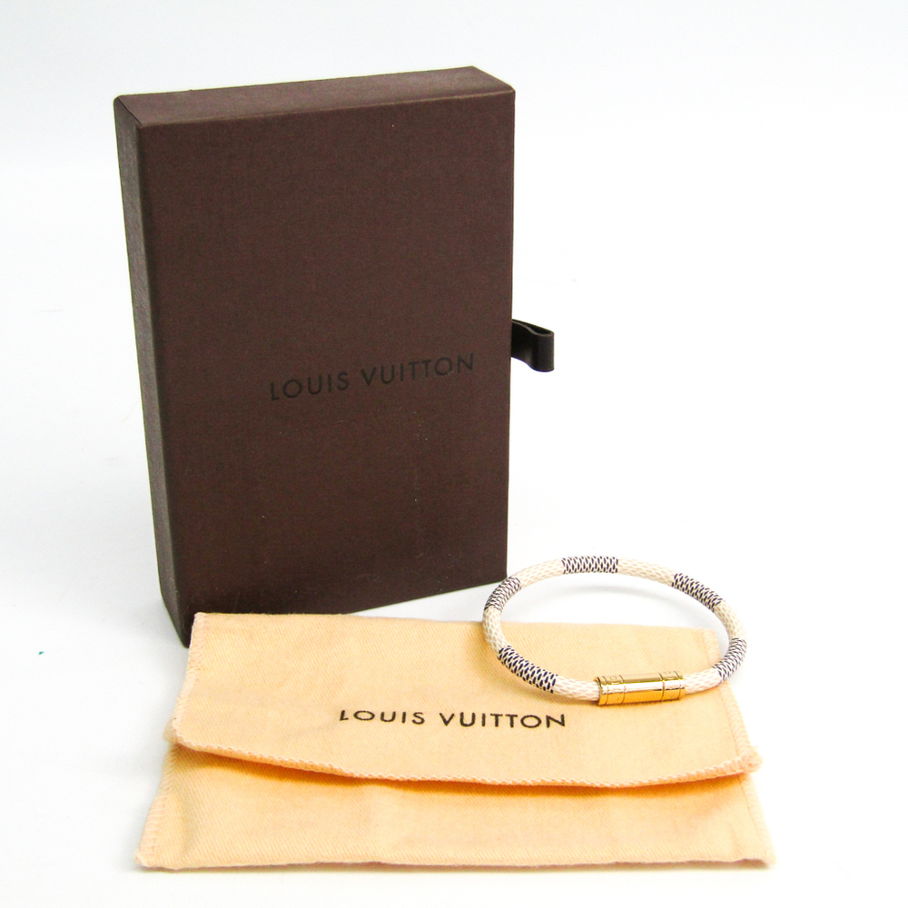 Pre-owned Louis Vuitton Damier Azur Keep It Bracelet