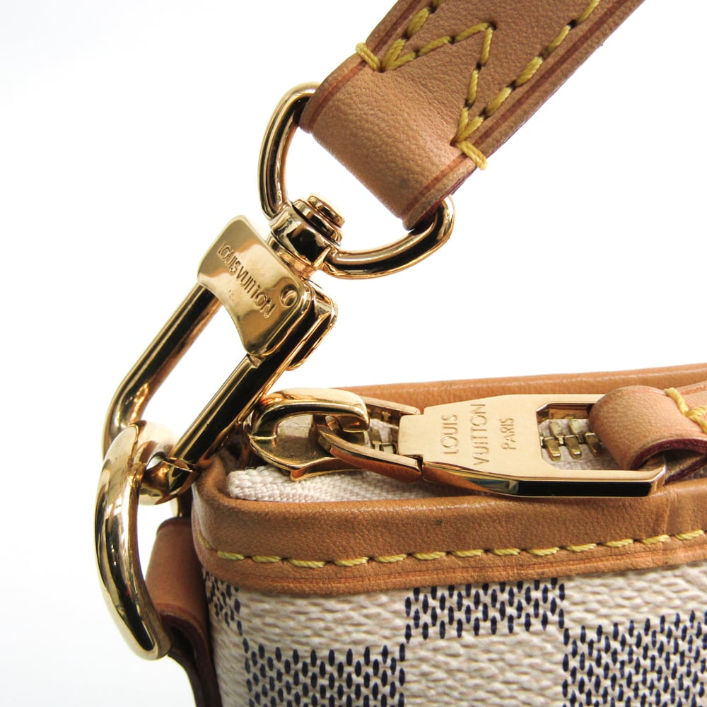 Louis Vuitton Damier Azur Riviera PM N48250 Women's Handbag Azur