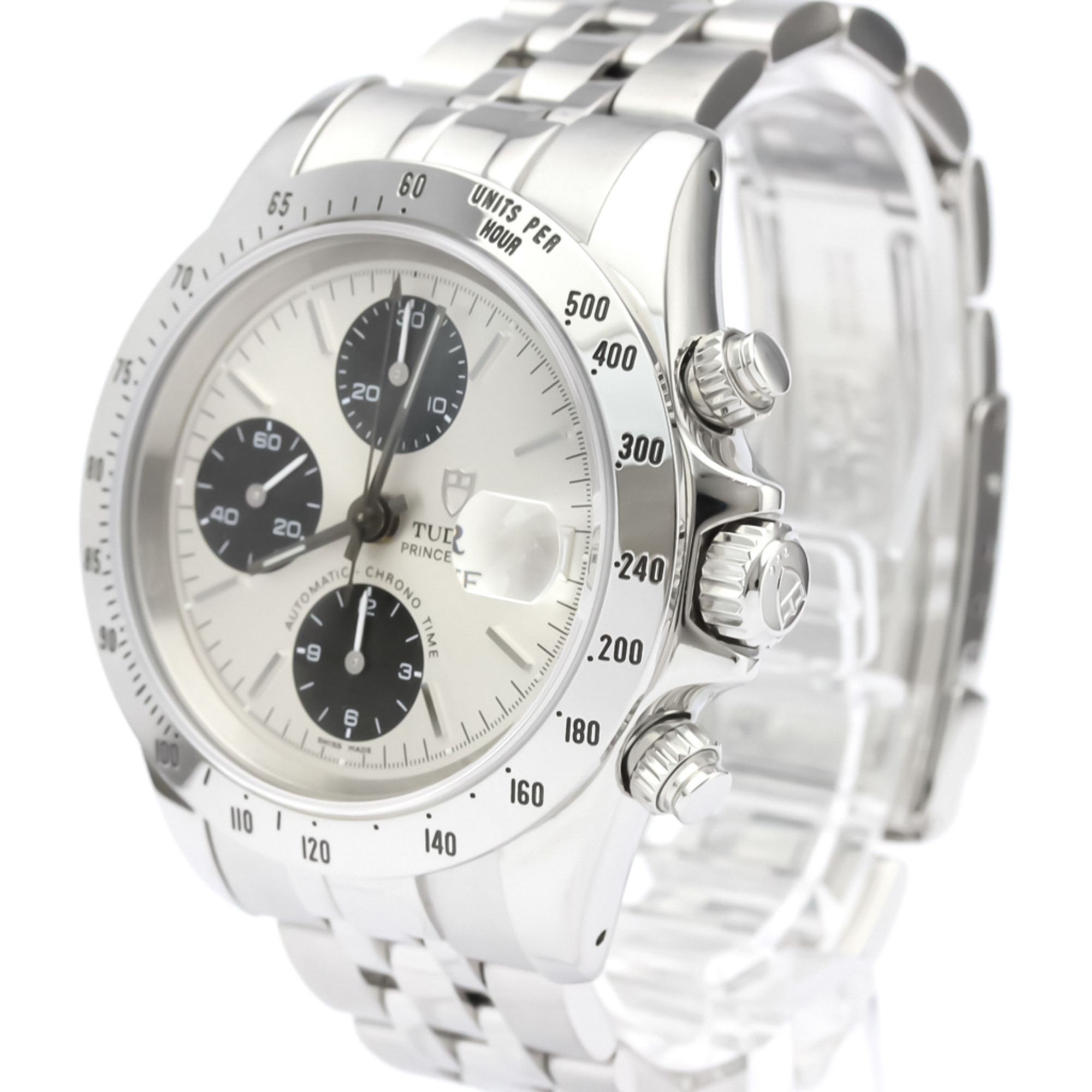 Tudor Chrono Time Automatic Stainless Steel Men's Sports Watch 79280P