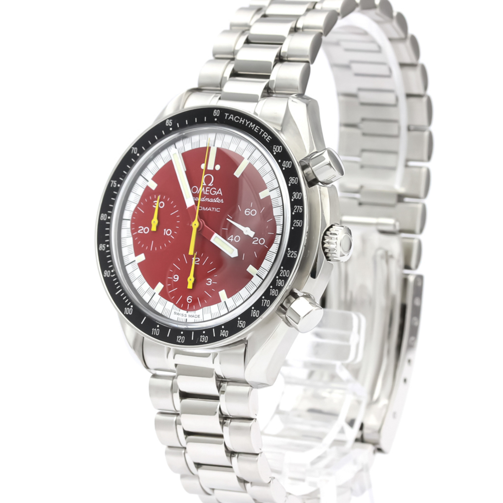 OMEGA Speedmaster Michael Schumacher Red Dial Watch 3510.61