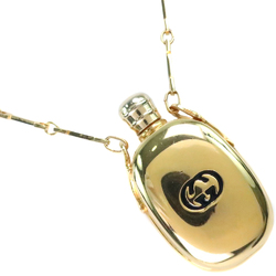 GUCCI Gucci Bottle Necklace Vintage GP Gold Ladies