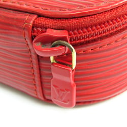 Louis Vuitton Epi Ecrin Bijoux8 M48217 Jewelry Case Castilian Red Epi Leather