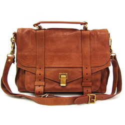 Proenza Schouler Large Women's Leather Handbag,Shoulder Bag Brown