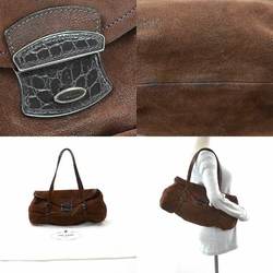 Prada PRADA Shoulder Bag Brown Leather Ladies 1932