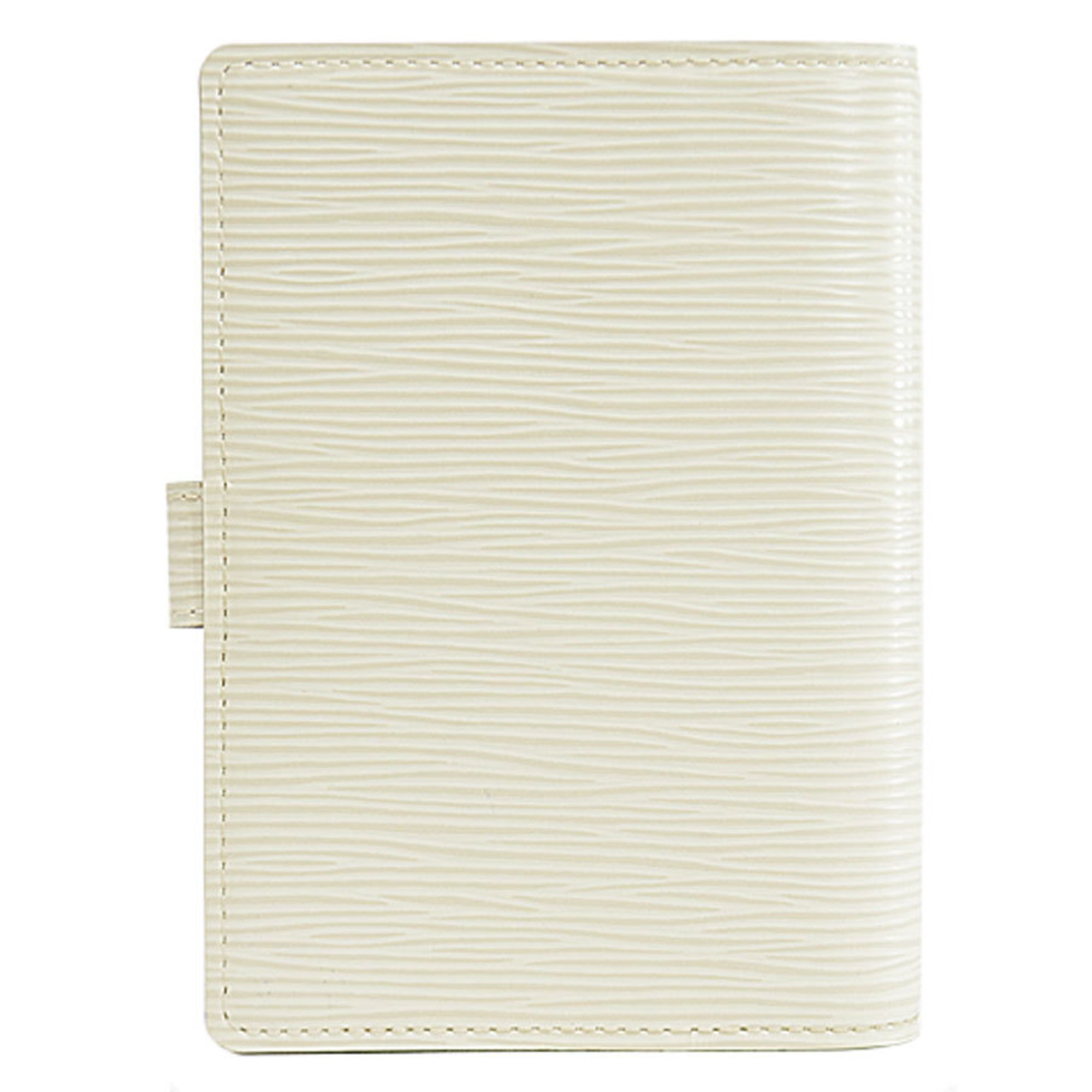 Louis Vuitton Notebook Cover Epi Agenda PM Vanilla Leather Ladies R2005A r7797c