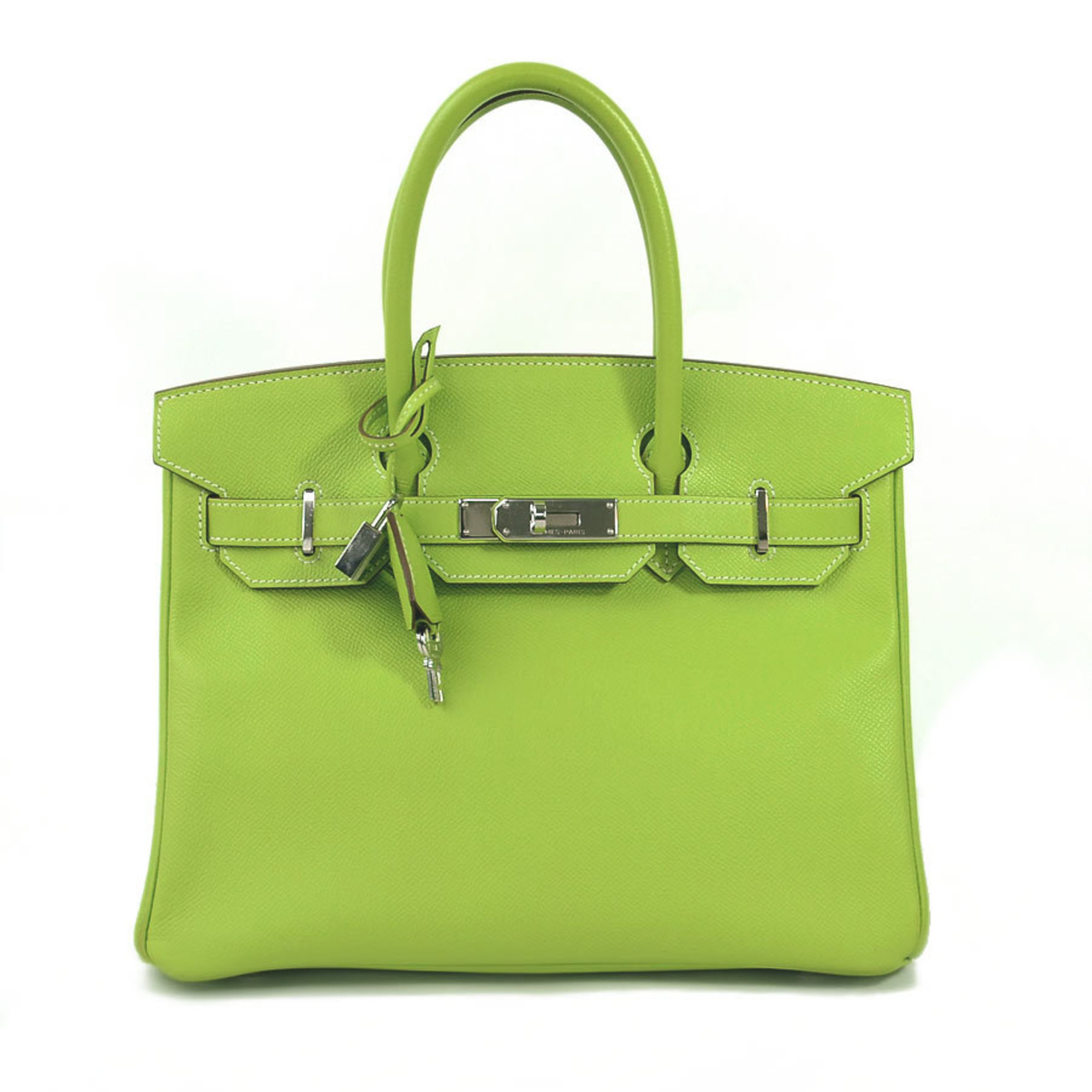 Hermes Handbag Candy Birkin 30 Kiwi Riken Vow Epson HERMES Ladies h21190