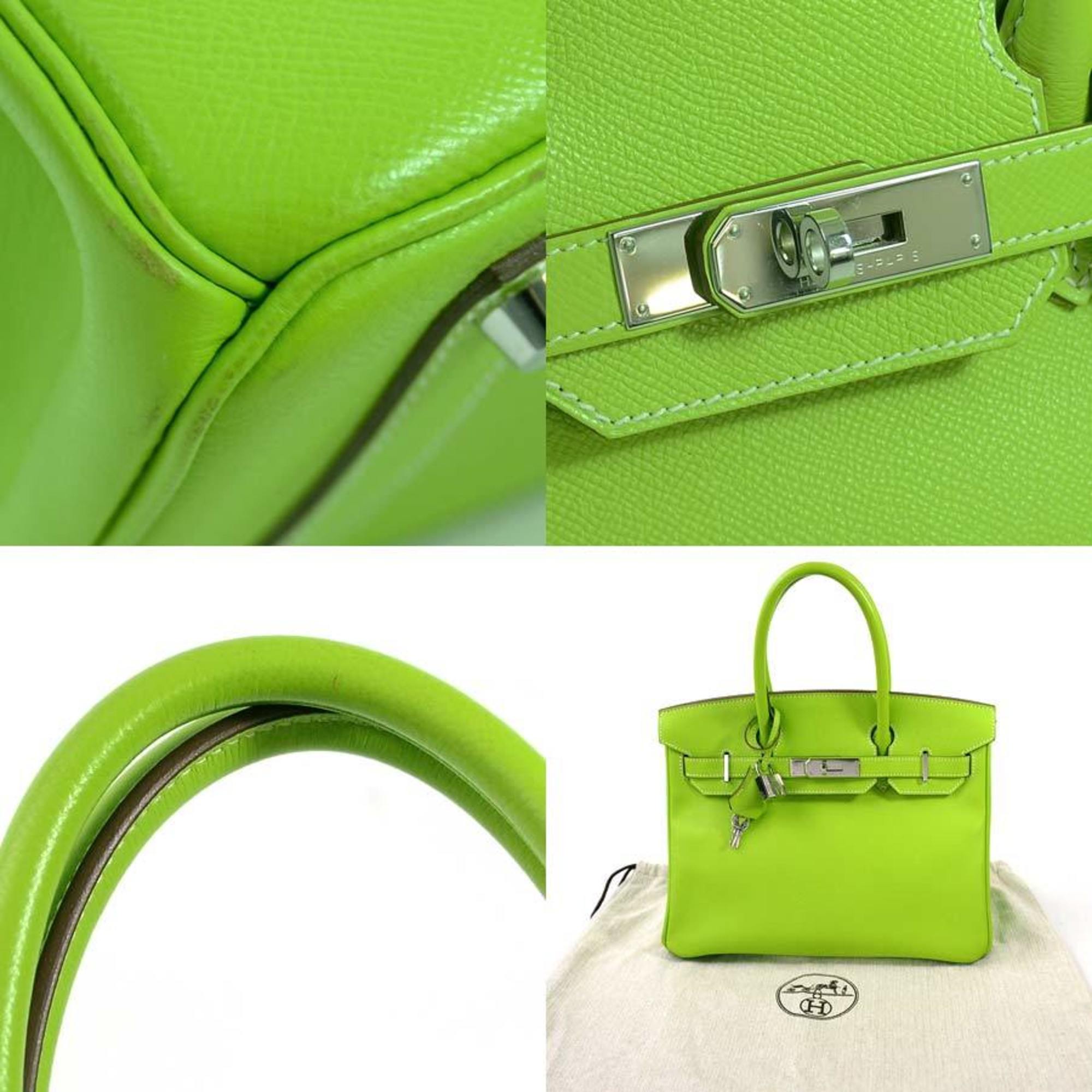 Hermes Handbag Candy Birkin 30 Kiwi Riken Vow Epson HERMES Ladies h21190