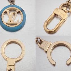 Louis Vuitton Bag Charm Bijoux Sac Cienne Color Line Gold Multi Chain Keychain Ladies M64526 e39708
