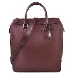 Louis Vuitton Handbag Shoulder Bag Greenwich Burgundy Taurillon Leather Mens d97577