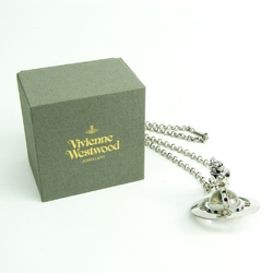 Vivienne Westwood Orb Metal Women's Pendant Necklace (Silver)