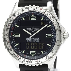 Breitling Chronospace Quartz Stainless Steel Men's Sports Watch A56012.1