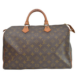 Louis Vuitton Monogram Speedy 35 Satchel Boston Bag