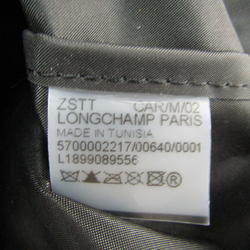 Longchamp Le Pliage L Shopping 1899 089 556 Leather,Nylon Tote Bag Brown,Navy