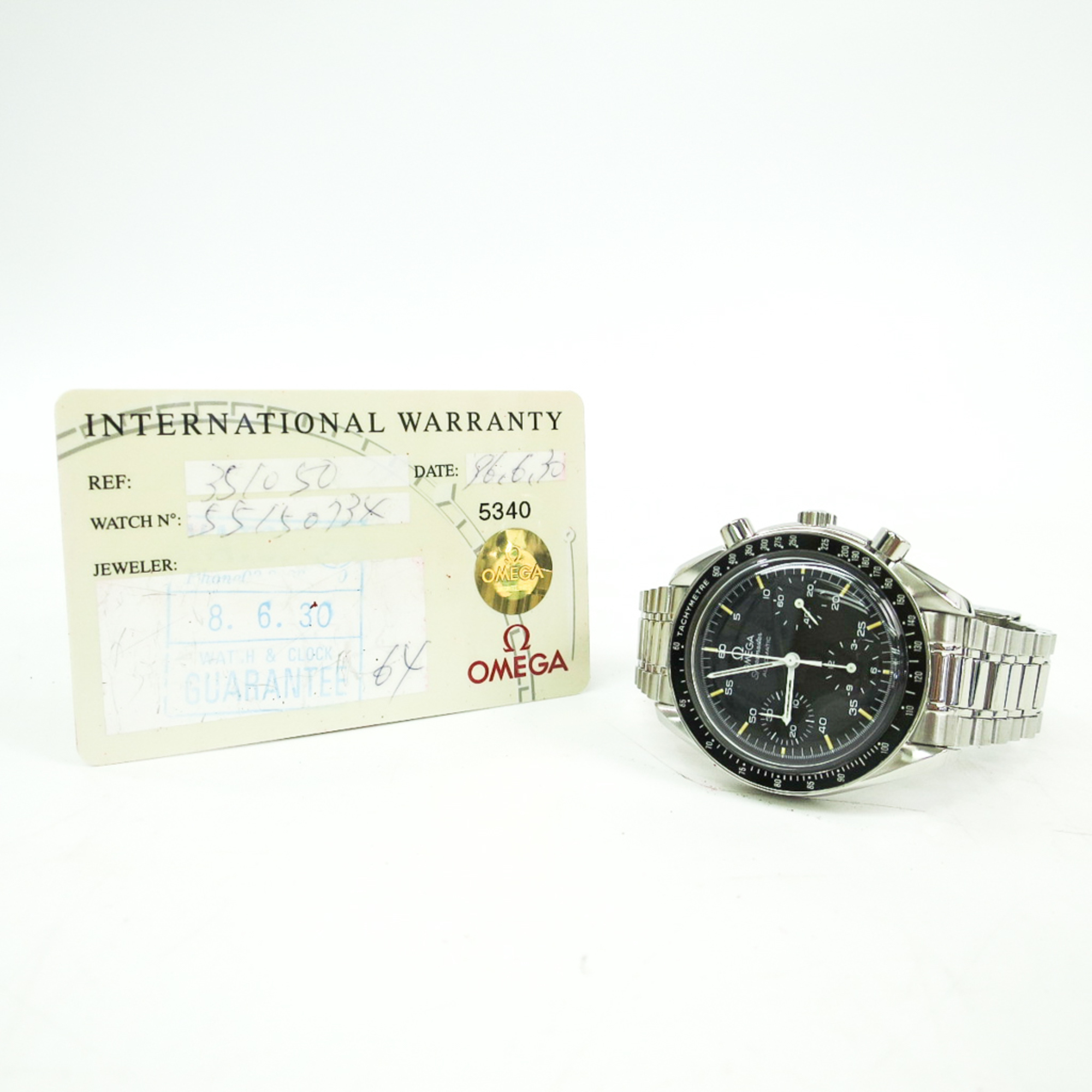 OMEGA Speedmaster Automatic Steel Mens Watch 3510.50