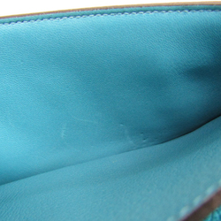 Hermes 365PM Women's Chevre Myzore Leather Handbag Turquoise