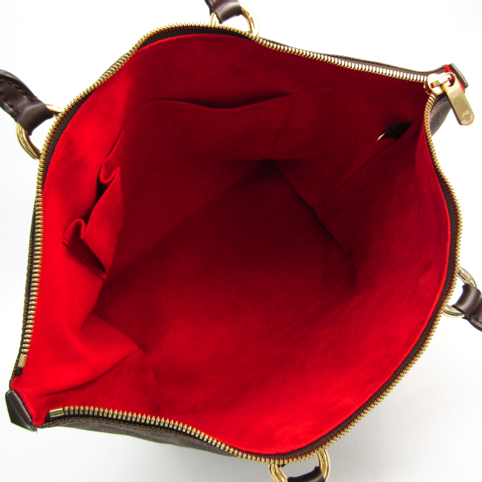 Louis Vuitton Damier Saleya MM N51182 Women's Handbag Ebene