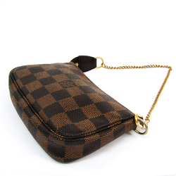 Louis Vuitton Damier Mini Pochette Accessoires T&B N58011 Women's Handbag Ebene