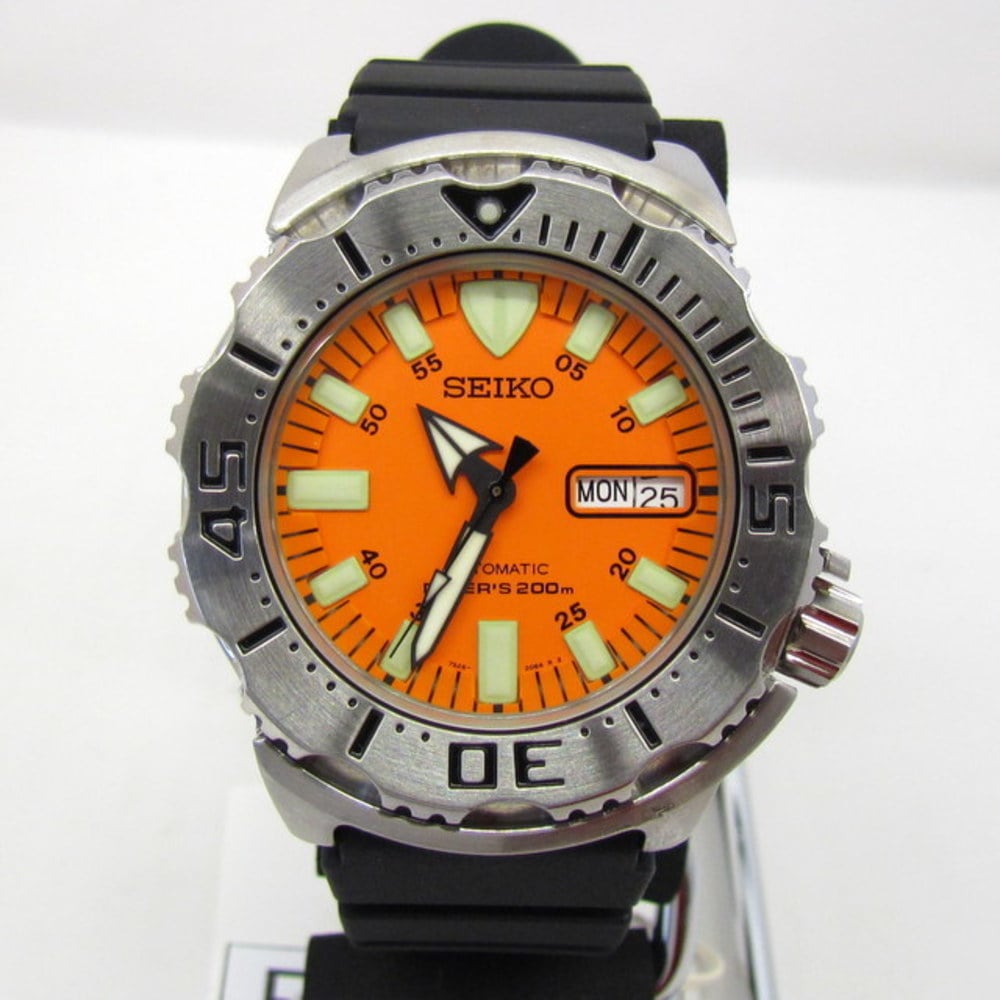SEIKO Seiko watch 7S26-0350 Orange monster divers automatic