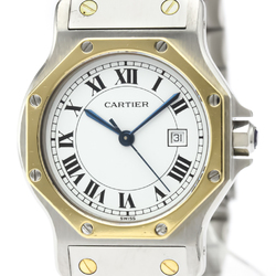 Cartier Santos Octagon Automatic Yellow Gold (18K),Stainless Steel Women's Dress Watch