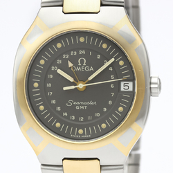 Omega Seamaster Quartz Stainless Steel,Yellow Gold (18K) Men's Dress Watch 396.1122