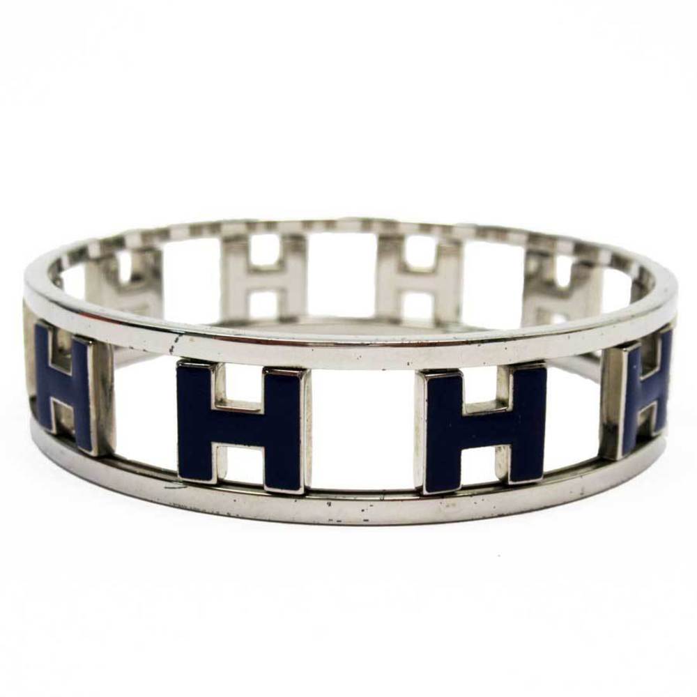 HERMÈS bangle bracelet in silver