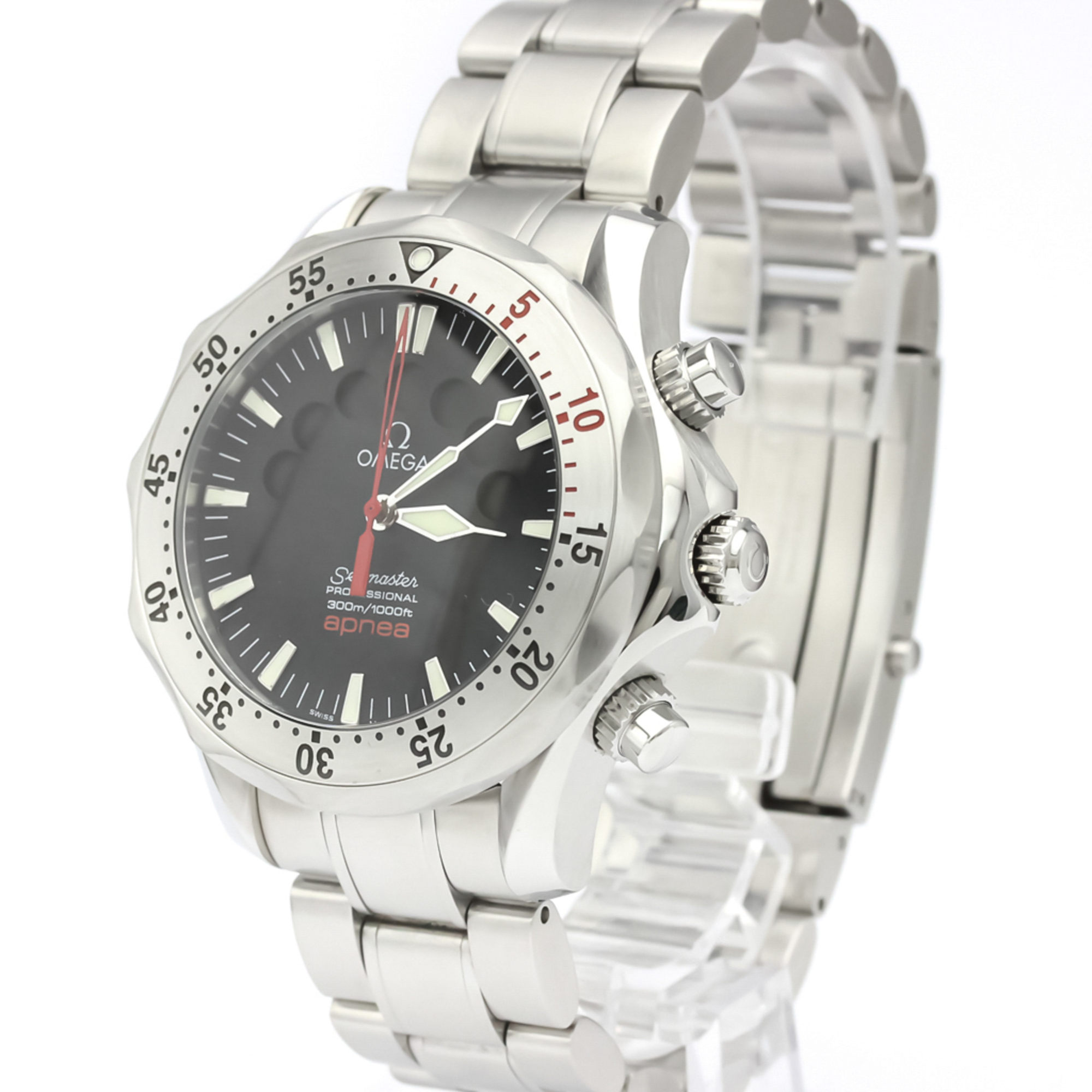 OMEGA Seamaster Pro 300M Apnea Jacques Mayol Watch 2595.50