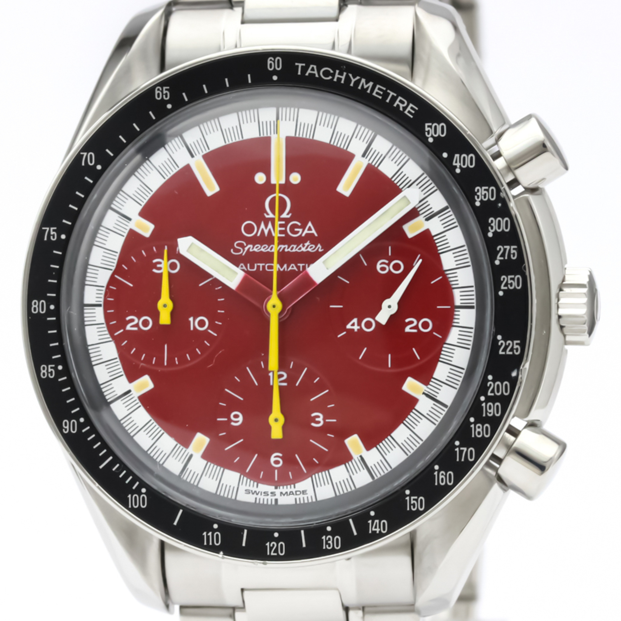 OMEGA Speedmaster Michael Schumacher Red Dial Watch 3510.61