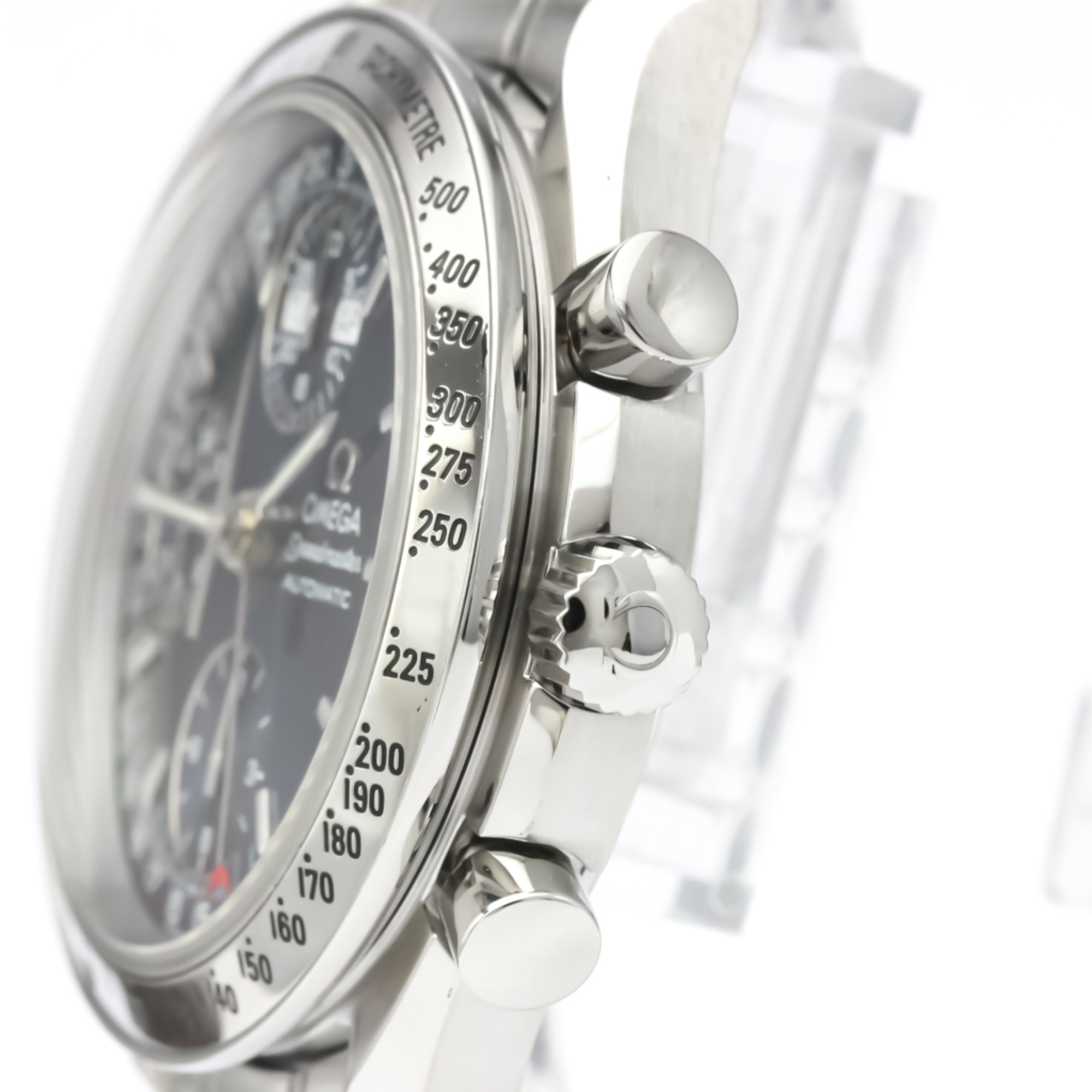 OMEGA Speedmaster Triple Date Steel Automatic Watch 3523.80