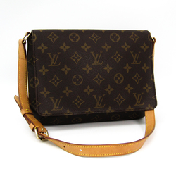 Authentic Louis Vuitton Monogram Musette Tango Shoulder Bag M51257