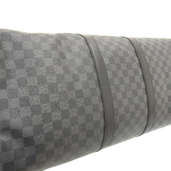 LOUIS VUITTON Louis Vuitton Damier Graffiti Keepall Bandolier 55 Boston Bag N41413